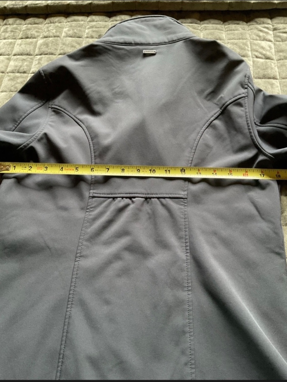 PrAna Martina Jacket Coat Gray Medium Soft Shell - Picture 8 of 11